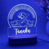 Personalised Dolphin LED Night Light