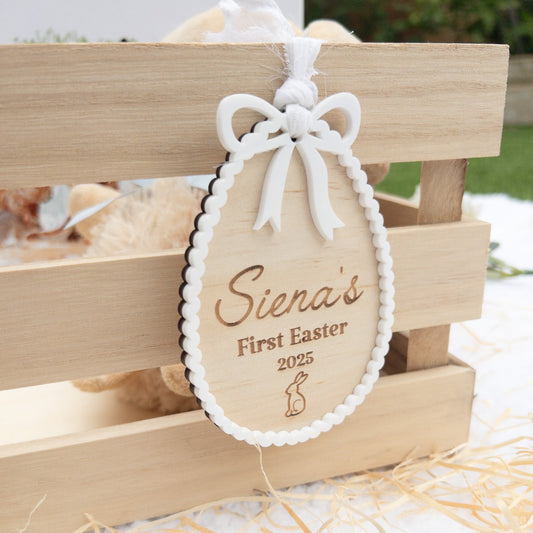 Personalised First Easter Ornament