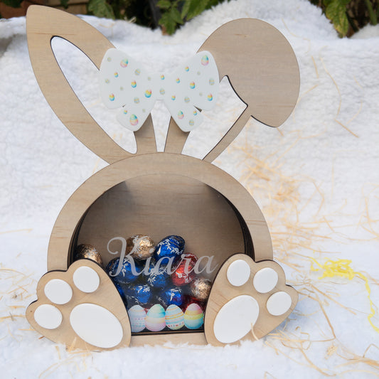 Personalised Bunny Easter Egg Holder