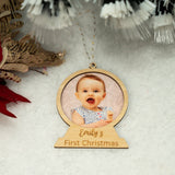 First Christmas Photo Ornament - KnK krafts