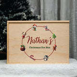 Personalised Christmas Keepsake Box Design 9 - KnK krafts