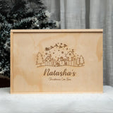 Personalised Engraved Christmas Keepsake Box - KnK krafts