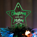 Personalised Led Light Family Star - KnK krafts