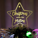 Personalised Led Light Family Star - KnK krafts