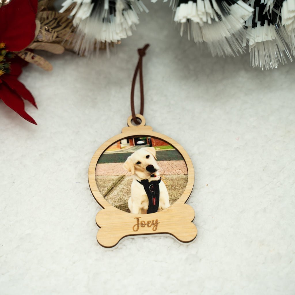 Pet Photo Christmas Ornament - KnK krafts