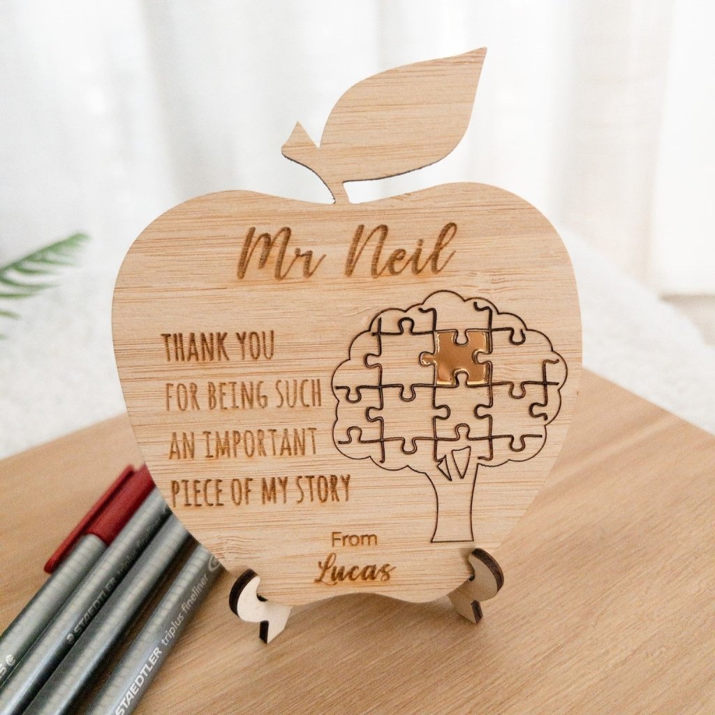 Teachers Appreciation Plaque - KnK krafts