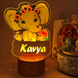 Cute Elephant Led Night Light - KnK krafts