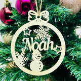 Personalised Christmas Ornaments 2021 - KnK krafts