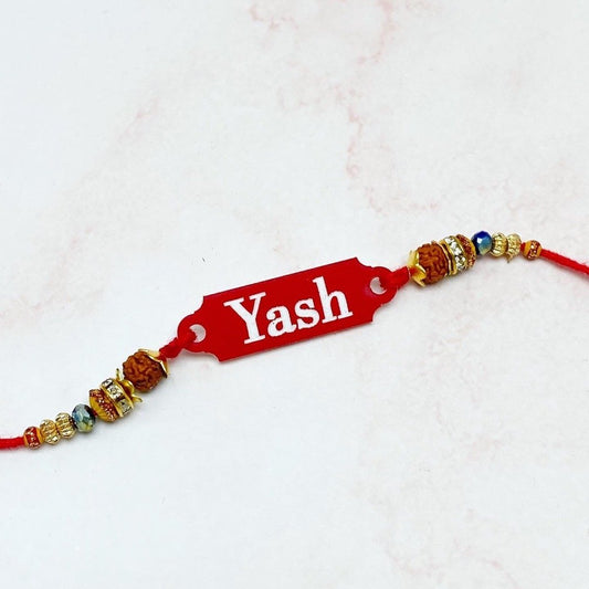 Personalised Rakhi Rectangle - KnK krafts