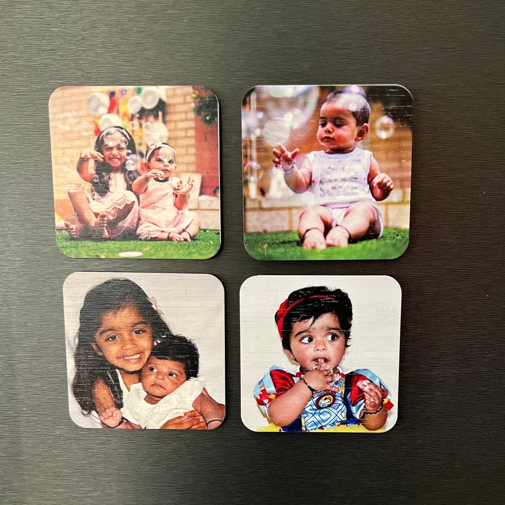 Photo Magnets Bamboo - KnK krafts